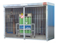 Gasflesdepots voor gasflespakketten