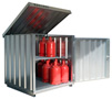 Gasflesdepots voor propaan+heftruckflessen