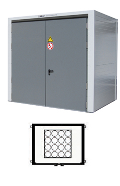 Hiltra F60 gasflesdepot GD-MSP1-KA (CB F60)
