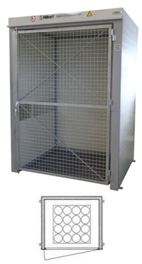 Hiltra F60 gasflesdepot model GD-MSP1 (CB F0)