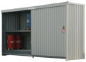 Ongeïsoleerde compartimenten pallet-IBC's